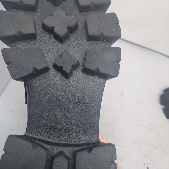 Prada Black MENS Chunky Monolith Lug Sole Platform Loafer - Picture 11 of 13